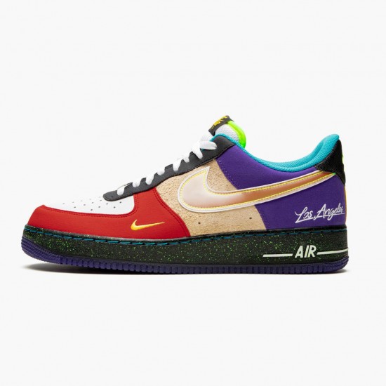 Best Quality Nike Women's/Men's Air Force 1 Low What The LA CT1117 100