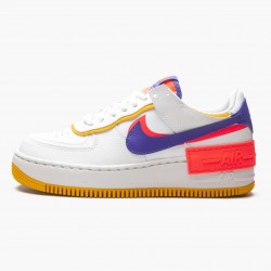 Best Quality Wmns Air Force 1 Shadow White Crimson Blue CI0919 105