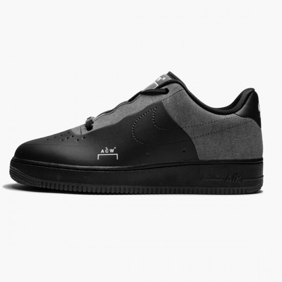 FashionReps Nike Women's/Men's Air Force 1 Low A Cold Wall Black BQ6924 001