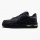 FashionReps Nike Women's/Men's Air Force 1 React Black Violet Star Barely Volt CD4366 001