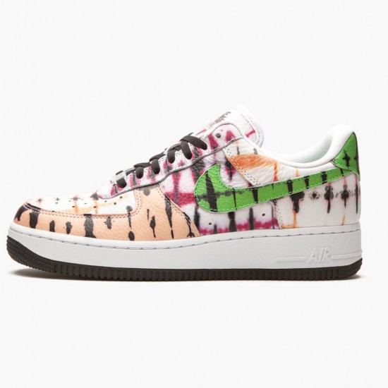 Reps Nike Women's/Men's Air Force 1 Low Black Tie Dye CW1267 101