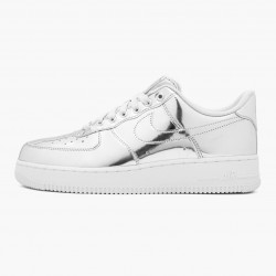 Reps Nike Women's/Men's Air Force 1 Low Metallic Chrome CQ6566 001