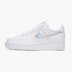 Reps Nike Women's/Men's Air Force 1 Low White Irisdescent CJ1646 100