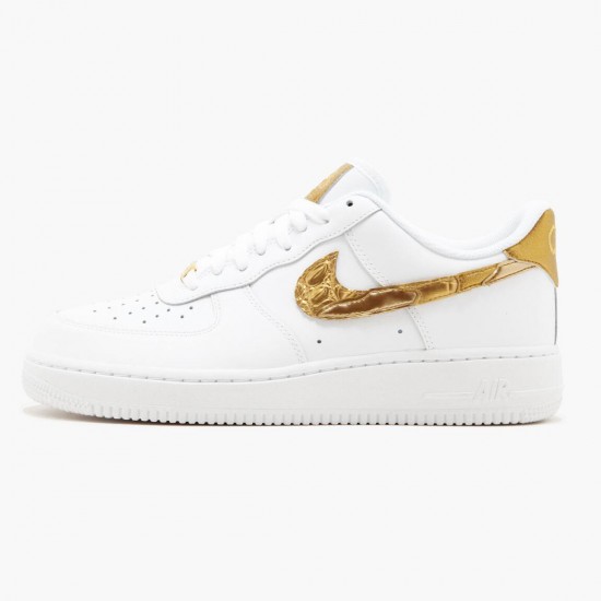 Repsneakers Nike Women's/Men's Air Force 1 Low CR7 Golden Patchwork AQ0666 100