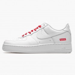 Repsshoes Nike Women's/Men's Air Force 1 Low Supreme White CU9225 100