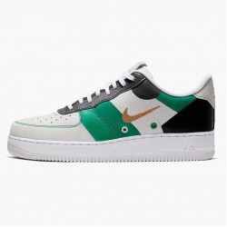 Sale Cheap Nike Men's Air Force 1 Low Vast Grey Green CI0065 100