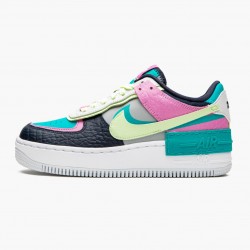 Sale Cheap Nike Women's Air Force 1 Shadow Barely Volt Oracle Aqua CK3172 001