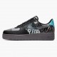 Sale Cheap Nike Women's/Men's Air Force 1 Low Off Noir Pure Platinum CI0066 001