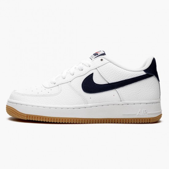 Sale Cheap Nike Women's/Men's Air Force 1 Low White Obsidian CI1759 100