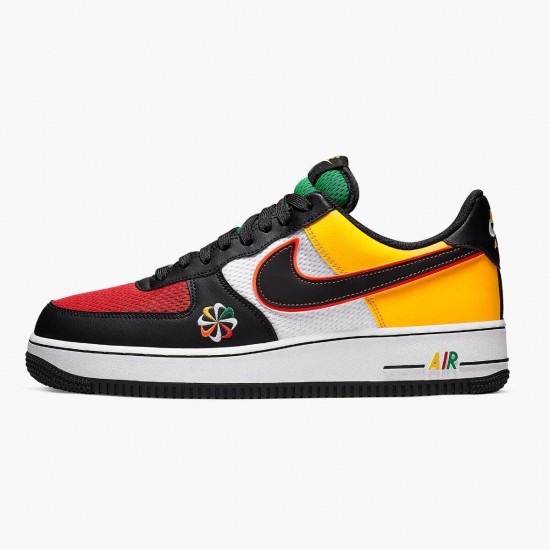 Top Quality Nike Women's/Men's Air Force 1 07 LV8 Sunburst CK9282 100