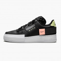 Top Quality Nike Women's/Men's Air Force 1 Type Black CI0054 001