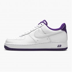 Top Version Nike Women's/Men's Air Force 1 07 Voltage Purple CJ1380 100