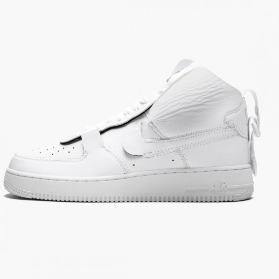 Top Version Nike Women's/Men's Air Force 1 High PSNY White AO9292 101