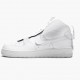 Top Version Nike Women's/Men's Air Force 1 High PSNY White AO9292 101