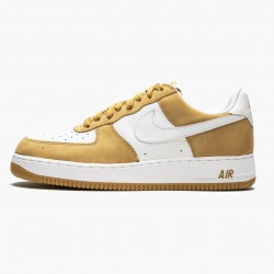 Top Version Nike Women's/Men's Air Force 1 Low Barcode Wheat 306353 911