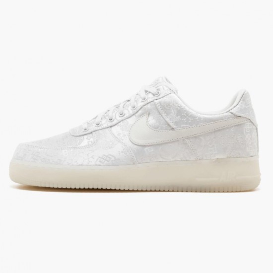 Top Version Nike Women's/Men's Air Force 1 Low CLOT 1WORLD AO9286 100