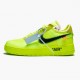 Top Version Nike Women's/Men's Air Force 1 Low Off White Volt AO4606 700