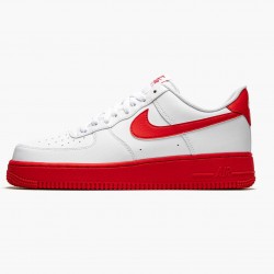 Top Version Nike Women's/Men's Air Force 1 Low White Red Midsole CK7663 102