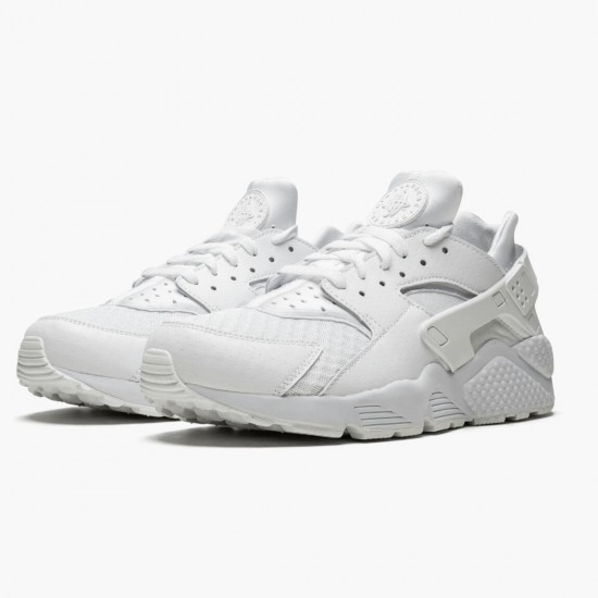 Top Quality Nike Women's/Men's Air Huarache White Platinum 318429 111