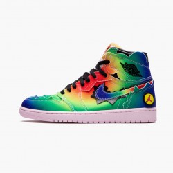 1:1 J. Balvin x Air Jordan 1 Retro OG High Colores Y Vibras DC3481 900