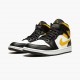 1:1 Air Jordan 1 Mid Black University Gold