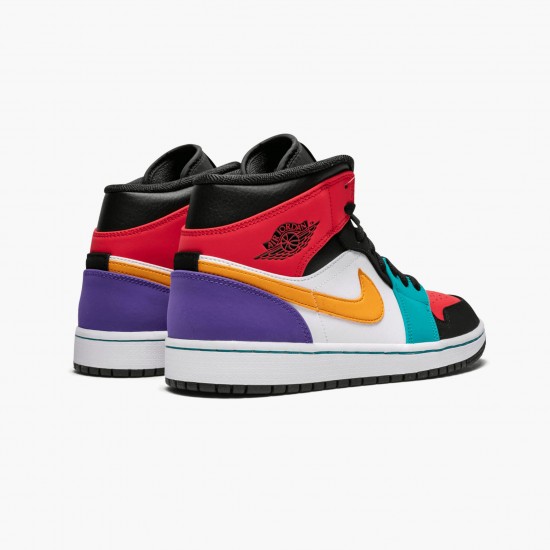 Replica Air Jordan 1 Mid Multi Color 554724 125