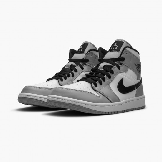 Sale Cheap Air Jordan 1 Mid Smoke Grey 554724 092