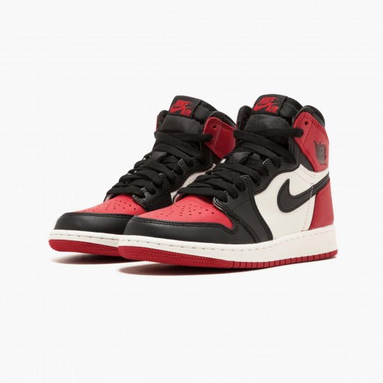 Repsneakers Air Jordan 1 Retro High OG BG Bred Toe 575441 610