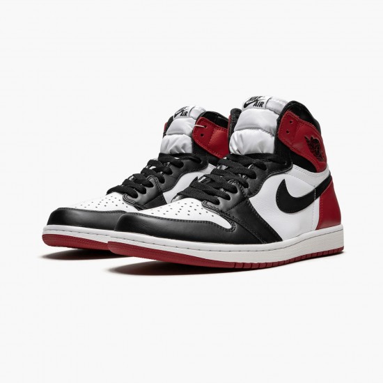 Reps Air Jordan 1 Retro High OG Black Toe 2016 555088 125