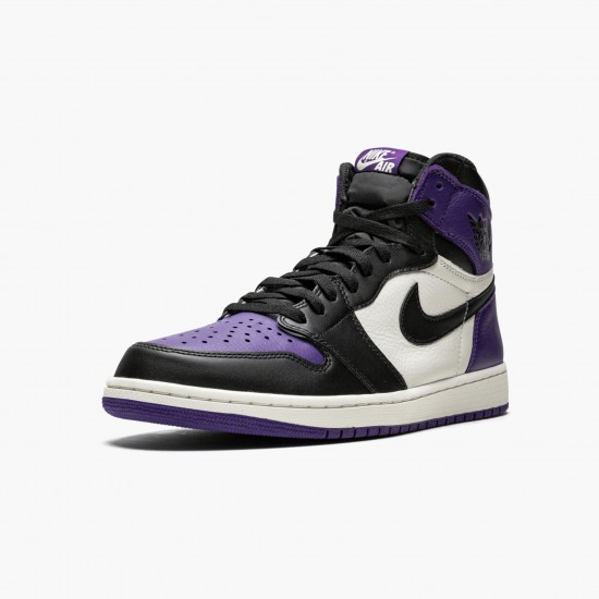 Best Quality Air Jordan 1 Retro High OG Court Purple 555088 501