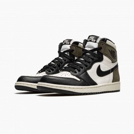 Top Version Air Jordan 1 Retro High OG Dark Mocha 555088 105