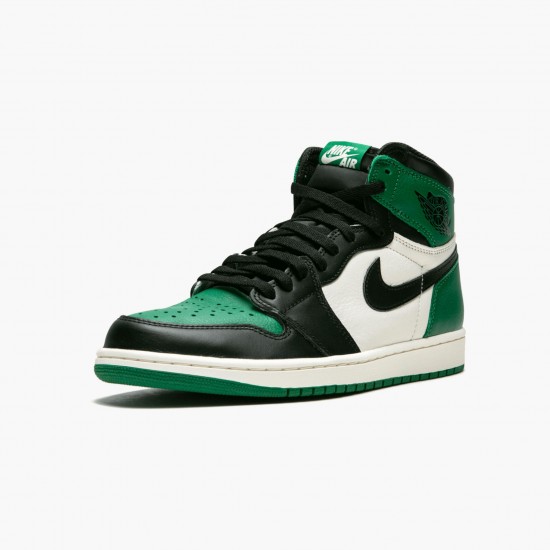 Top Version Air Jordan 1 Retro High OG Pine Green 555088 302