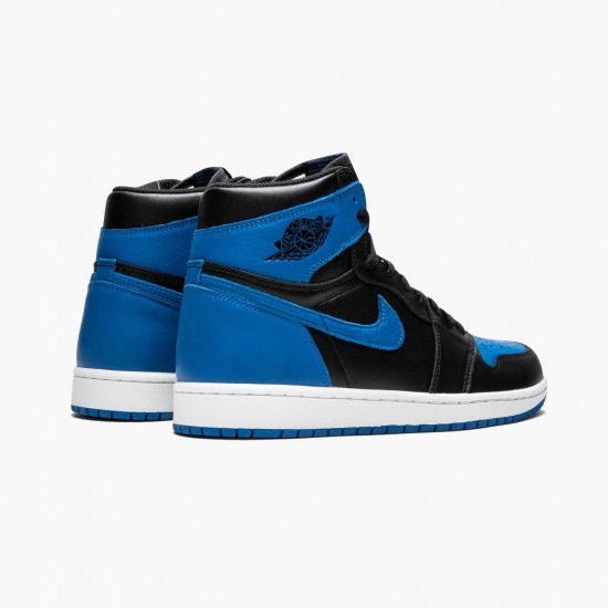 Repsneakers Air Jordan 1 Retro High OG Royal 2017 555088 007