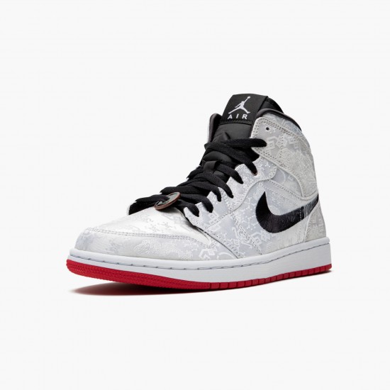 Repsshoes CLOT x Air Jordan 1 Mid Fearless CU2804 100