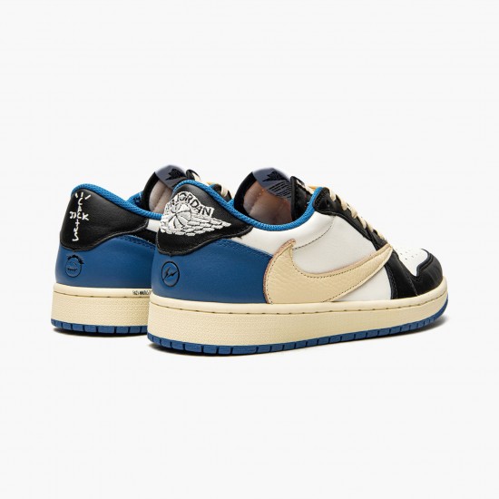 Top Version Fragment Design x Travis Scott x Air Jordan 1 Retro Low DM7866 140