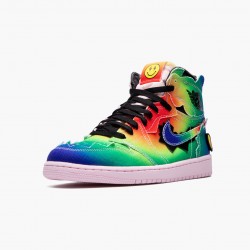 1:1 J. Balvin x Air Jordan 1 Retro OG High Colores Y Vibras DC3481 900