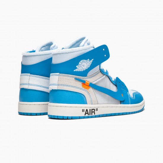 Repsneakers Off White x Air Jordan 1 Retro High OG UNC AQ0818 148