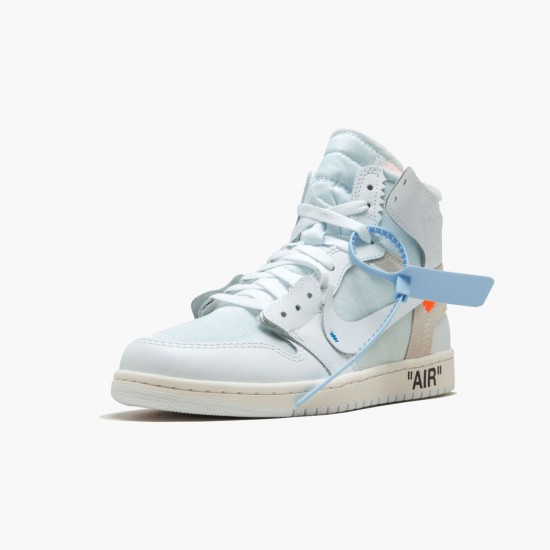 Sneakerreps Off White x Air Jordan 1 Retro High OG White 2018 AQ0818 100