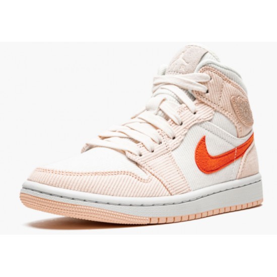 Top Quality WMNS AIR JORDAN 1 MID SE Corduroy