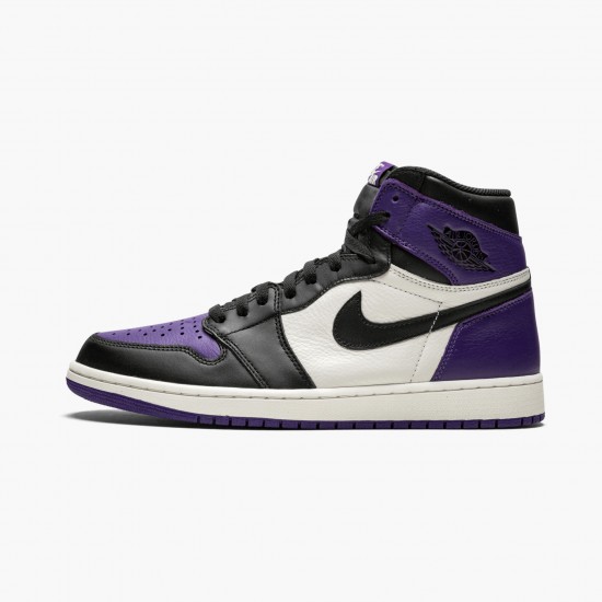 Best Quality Air Jordan 1 Retro High OG Court Purple 555088 501