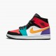 Replica Air Jordan 1 Mid Multi Color 554724 125