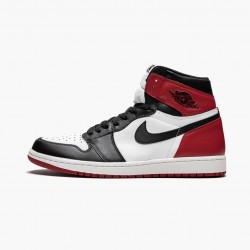 Reps Air Jordan 1 Retro High OG Black Toe 2016 555088 125