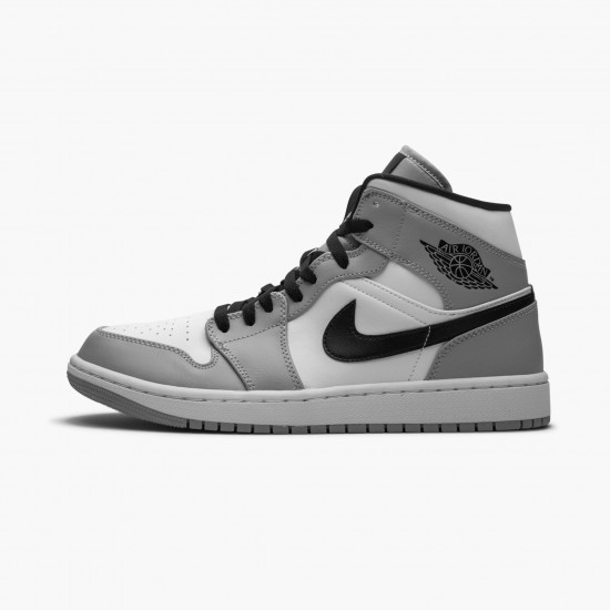 Sale Cheap Air Jordan 1 Mid Smoke Grey 554724 092