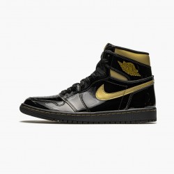 Sneakerreps Air Jordan 1 Retro High OG Black Metallic Gold 555088 032