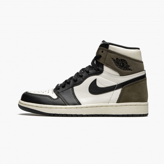 Top Version Air Jordan 1 Retro High OG Dark Mocha 555088 105