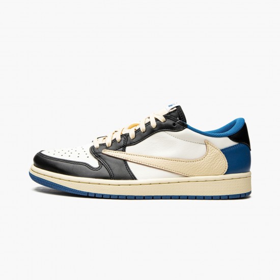 Top Version Fragment Design x Travis Scott x Air Jordan 1 Retro Low DM7866 140