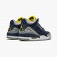 Best Quality Air Jordan 3 Retro Michigan PE