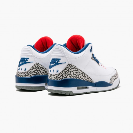 Top Version Air Jordan 3 Retro OG True Blue 2016 854262 106