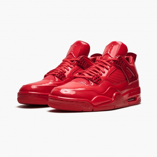 Top Version Air Jordan 11LAB4 Red Patent Leather 719864 600