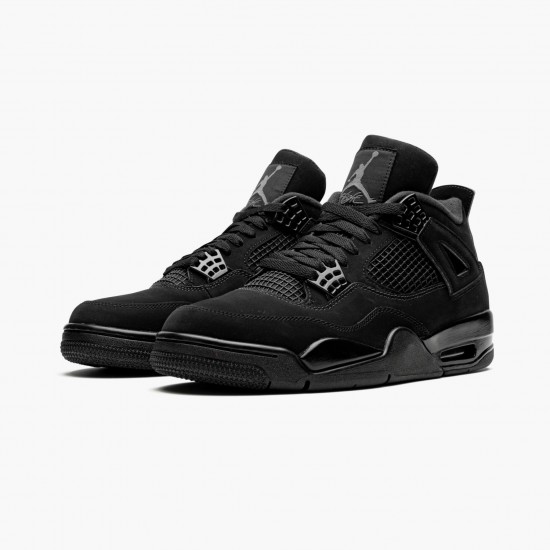 Replica Air Jordan 4 Retro Black Cat 2020 CU1110 010